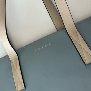 MARNI light blue and black bag